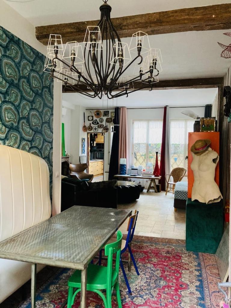 Atelier Des Glycines, Troyes Bouchon De Champagne, Sublime Site Patrimonial Apartman Kültér fotó